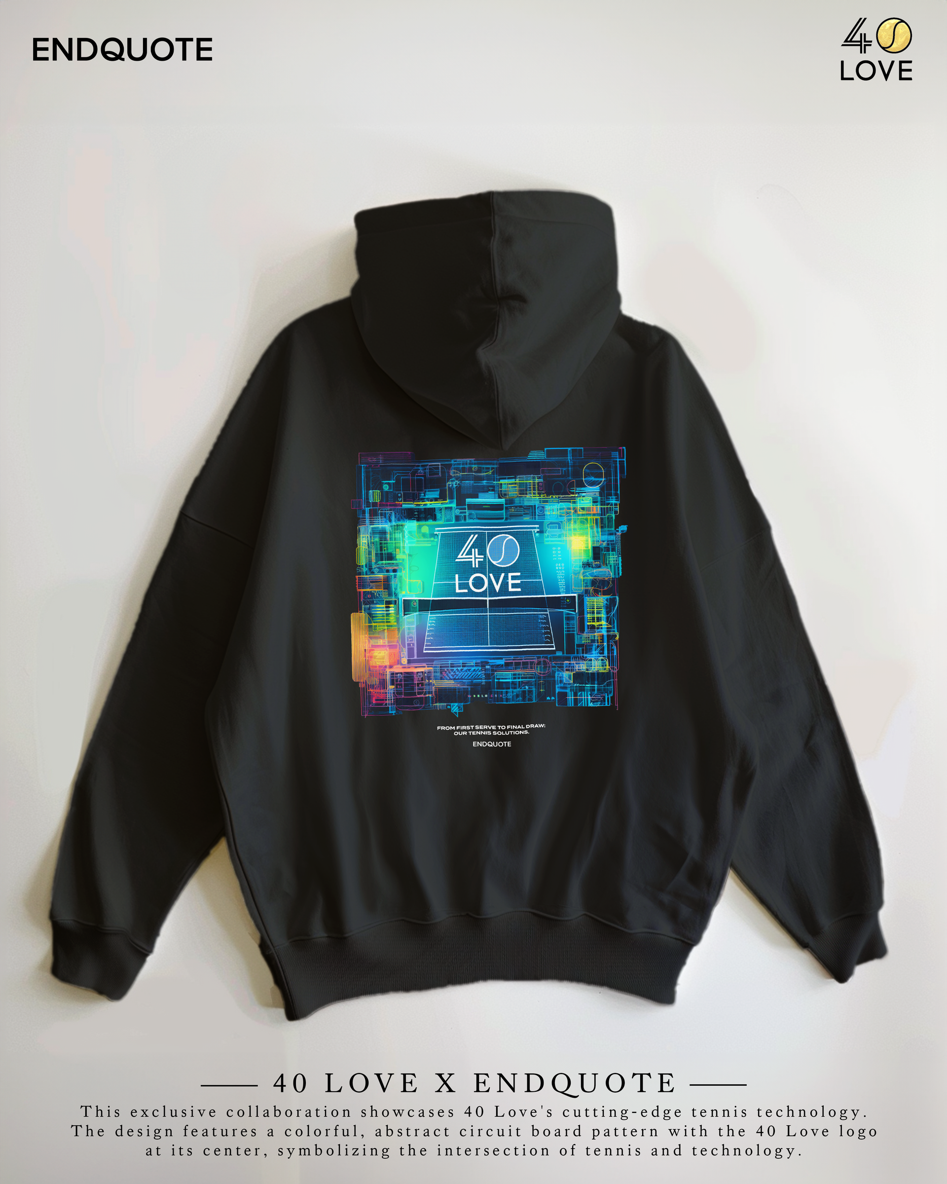 40 Love x ENDQUOTE - Hoodie