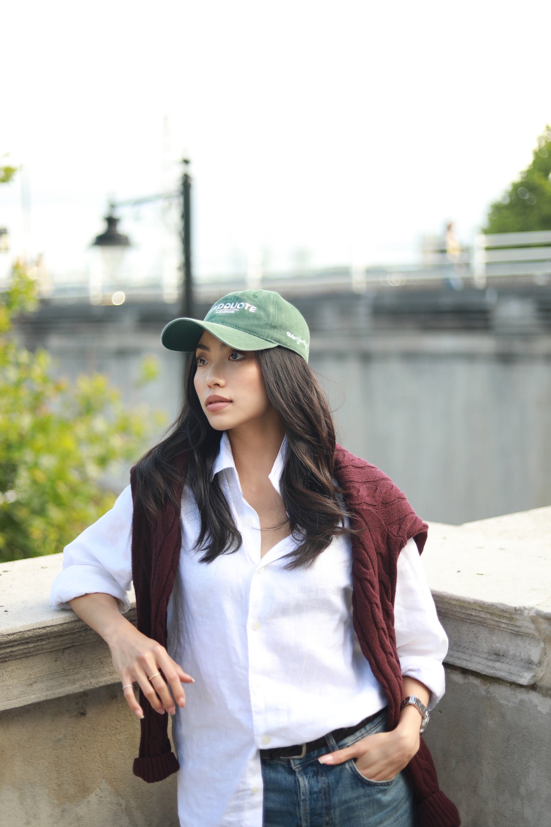 ENDQUOTE Grass Green Cap | Court Classics Collection