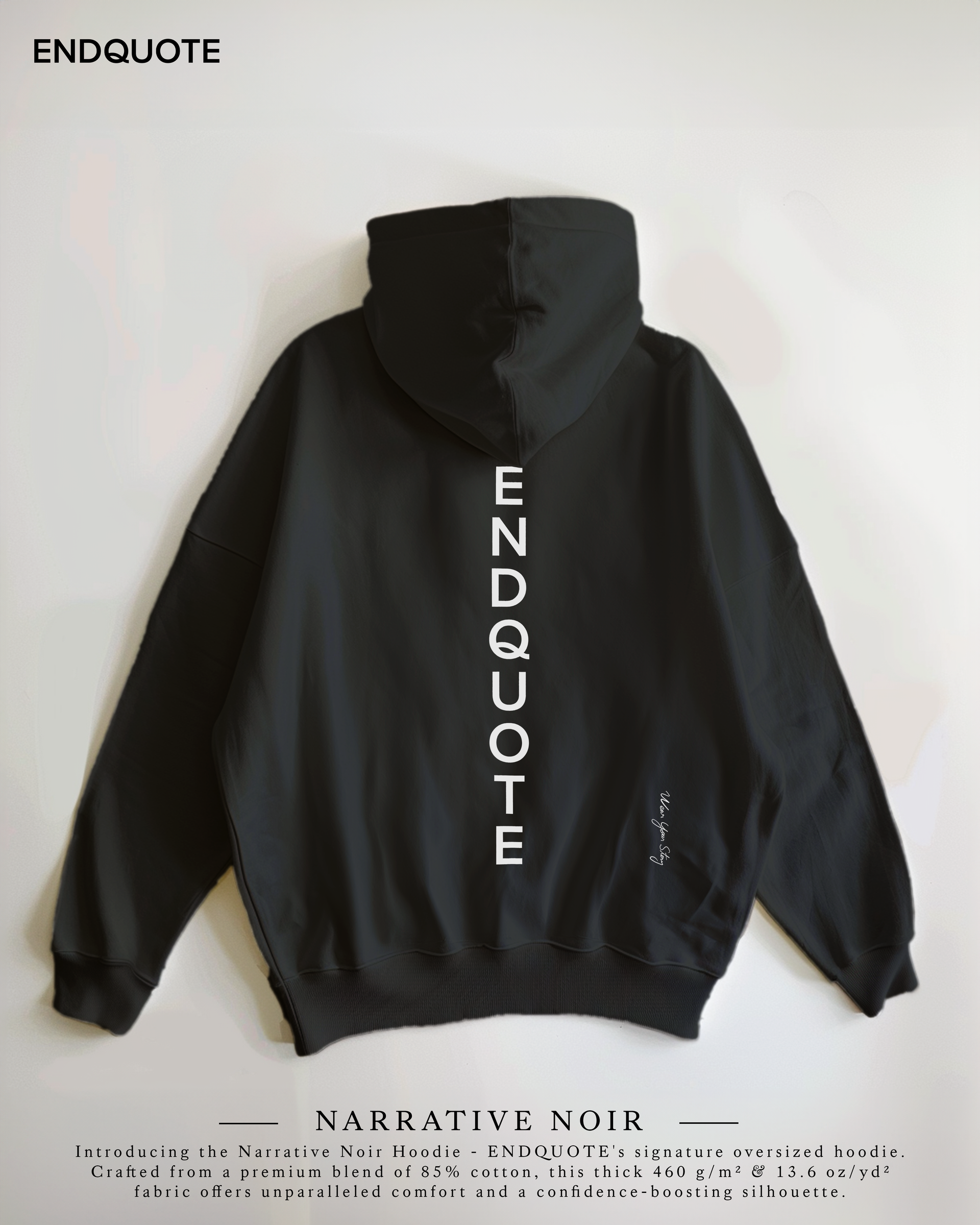 Narrative Noir Hoodie