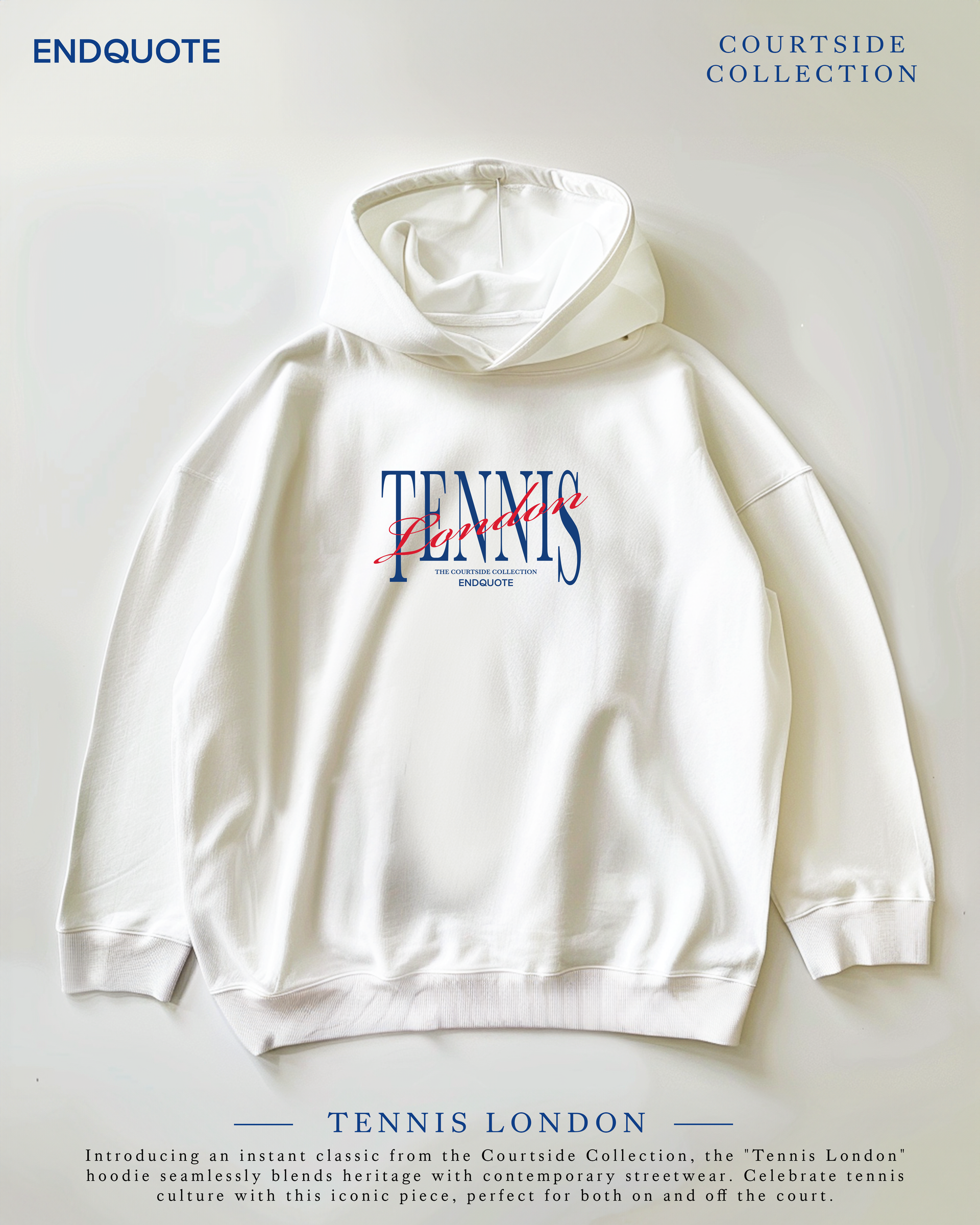 Tennis London Hoodie